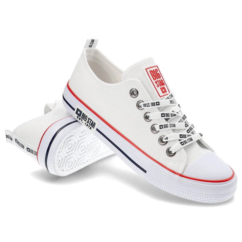 Plátenky Big Star - KK274101 Biały