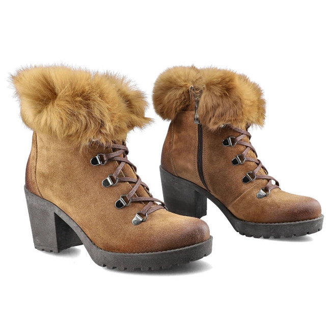 Členkové Topánky Lemar - 60178 W.Brąz/Królik