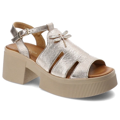 Sandále Maciejka - 06548-25/00-5 Złoty