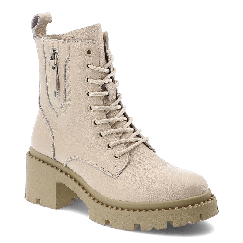 Členkové Topánky VINCEZA - 86418 BE Beżowy Skóra