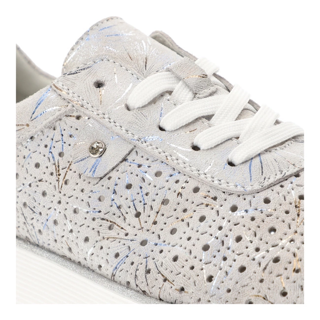 Tenisky S.BARSKI - LR51-635 Silver