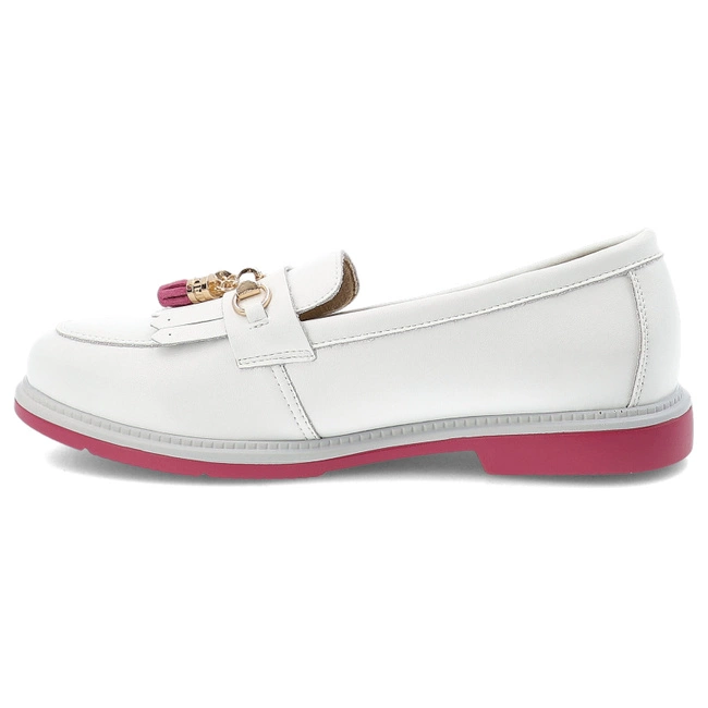 Mókazíny S.BARSKI - LR51-768 White/Pink