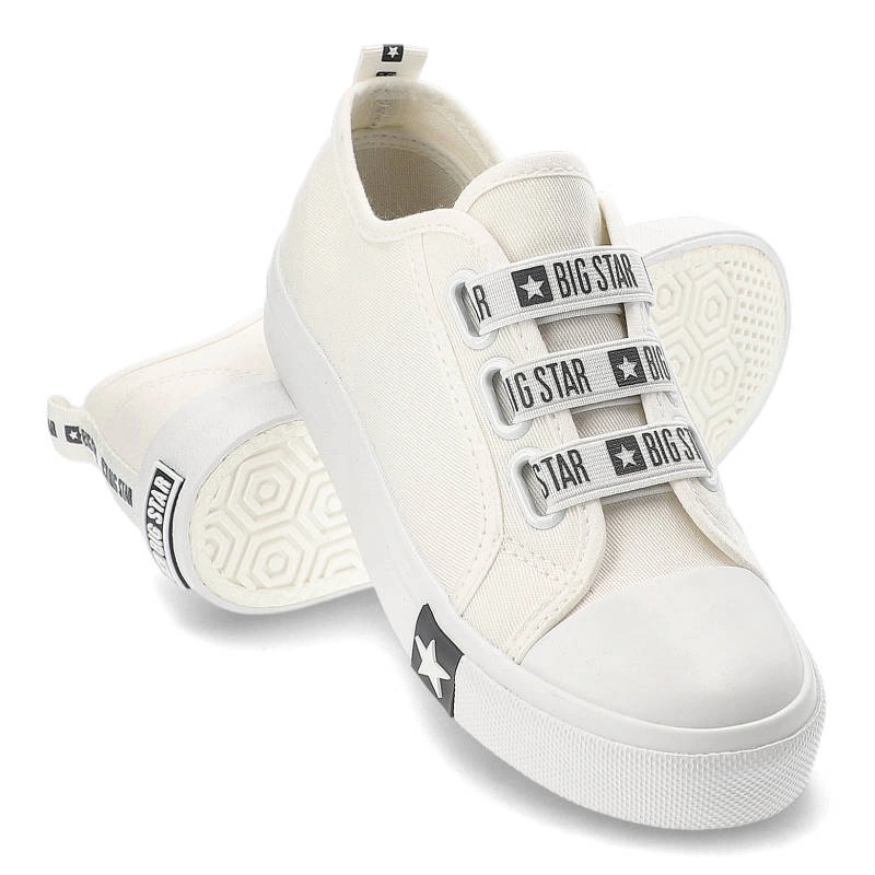 Plátenky Big Star - LL374007 Biały