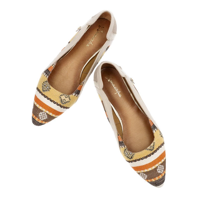 Baleríny Maciejka - 05917-10/00-1 Beż