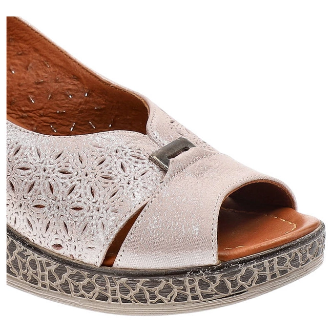 Sandále Lanqier - 44C1065 Pink