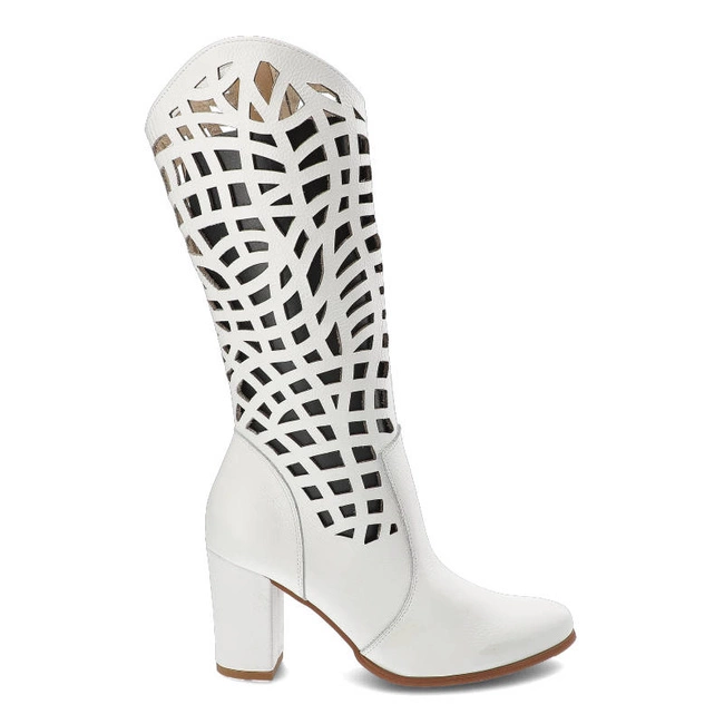 Čižmy Exquisite - 1423 Biały