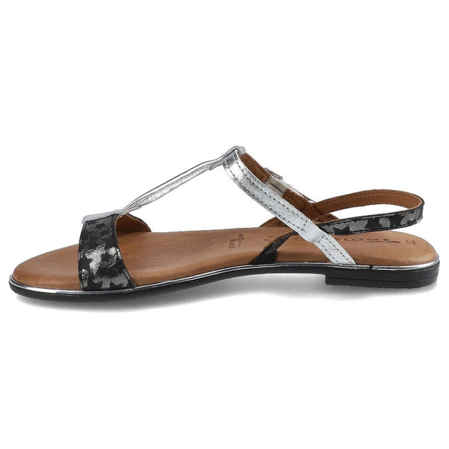 Sandále Tamaris - 1-28146-20 015 Blk Star/Silver
