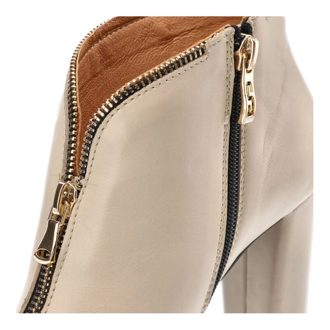 Členkové Topánky Simen - 6153A Beżowy