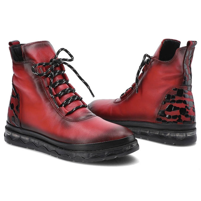 Členkové Topánky Artiker - 49C0782 Czerwony 4-42