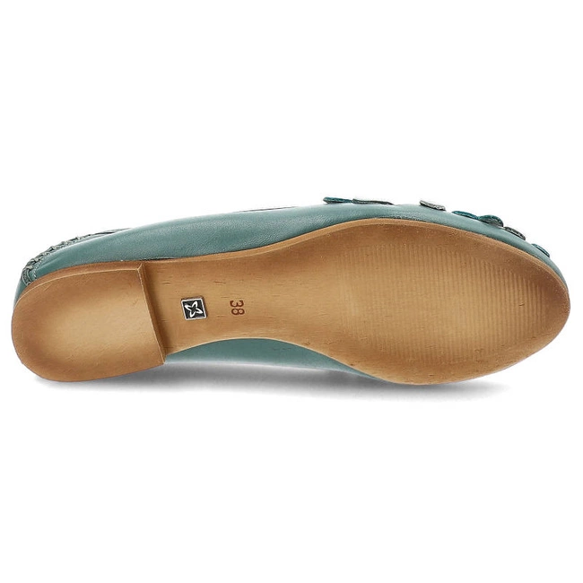 Baleríny Maciejka - 01358-36/00-0 Turkusowy
