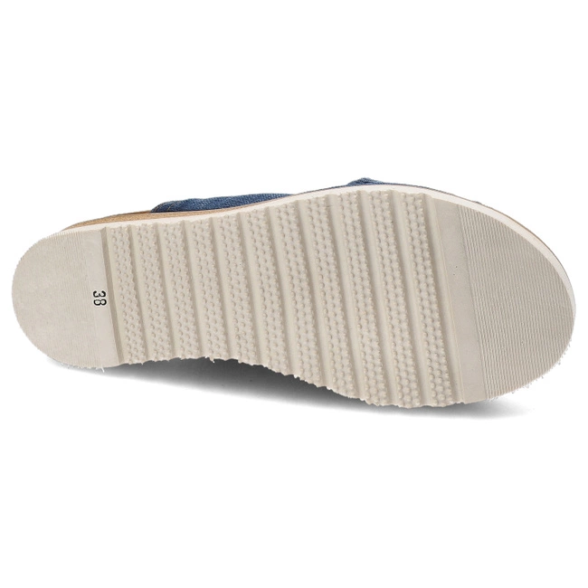 Šľapky Artiker - 54C0201 Niebiesko-Brązowy