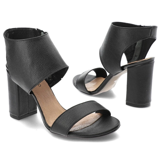 Sandále Armodo - 1716 Czarny Groch