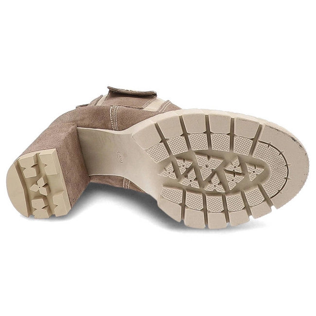 Členkové Topánky Damiss - DS-641/2/A Kawa Welur