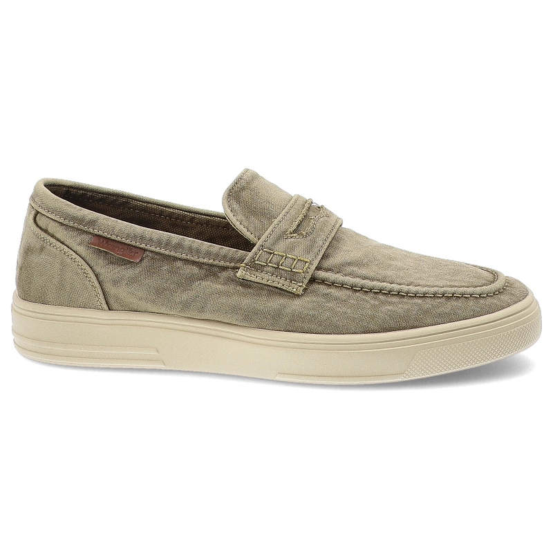Mókazíny WRANGLER - Zeb Loafer C Men Low 20251034.38F Warm Sand