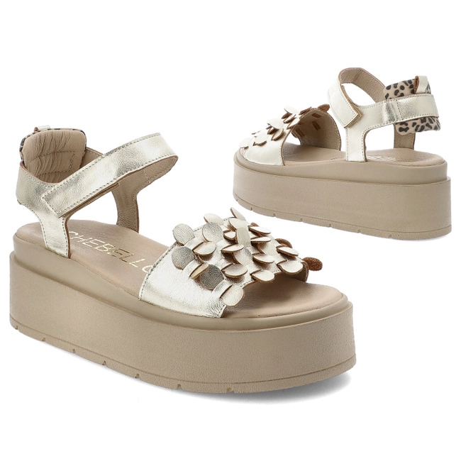 Sandále CHEBELLO - 4701_-074-066-PSK-S370 Złoty