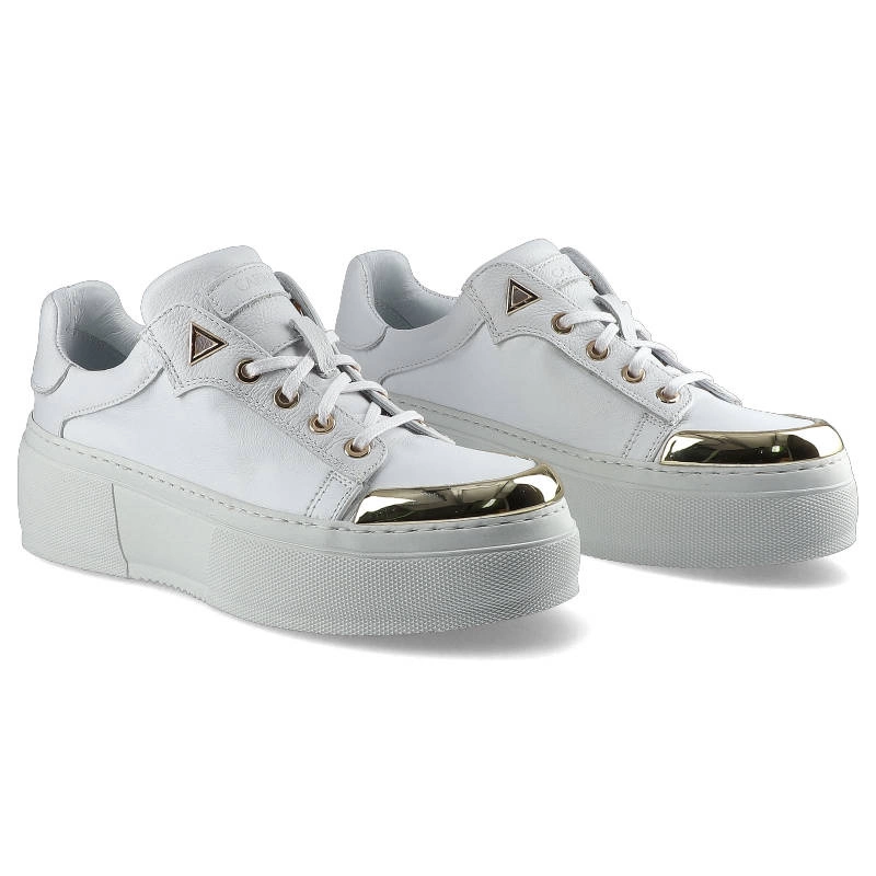 Tenisky Carinii - B7084_-I81-L46-P12-E41 Biały